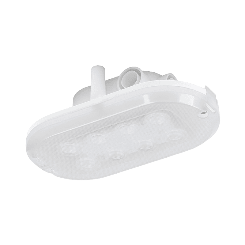 PLAFONIERA TECHNICZNA LED 4.7W IP44 4000K 450 LM KANAŁOWA BIAŁY OVAL LED BASIC - 233623 - LENA LIGHTING