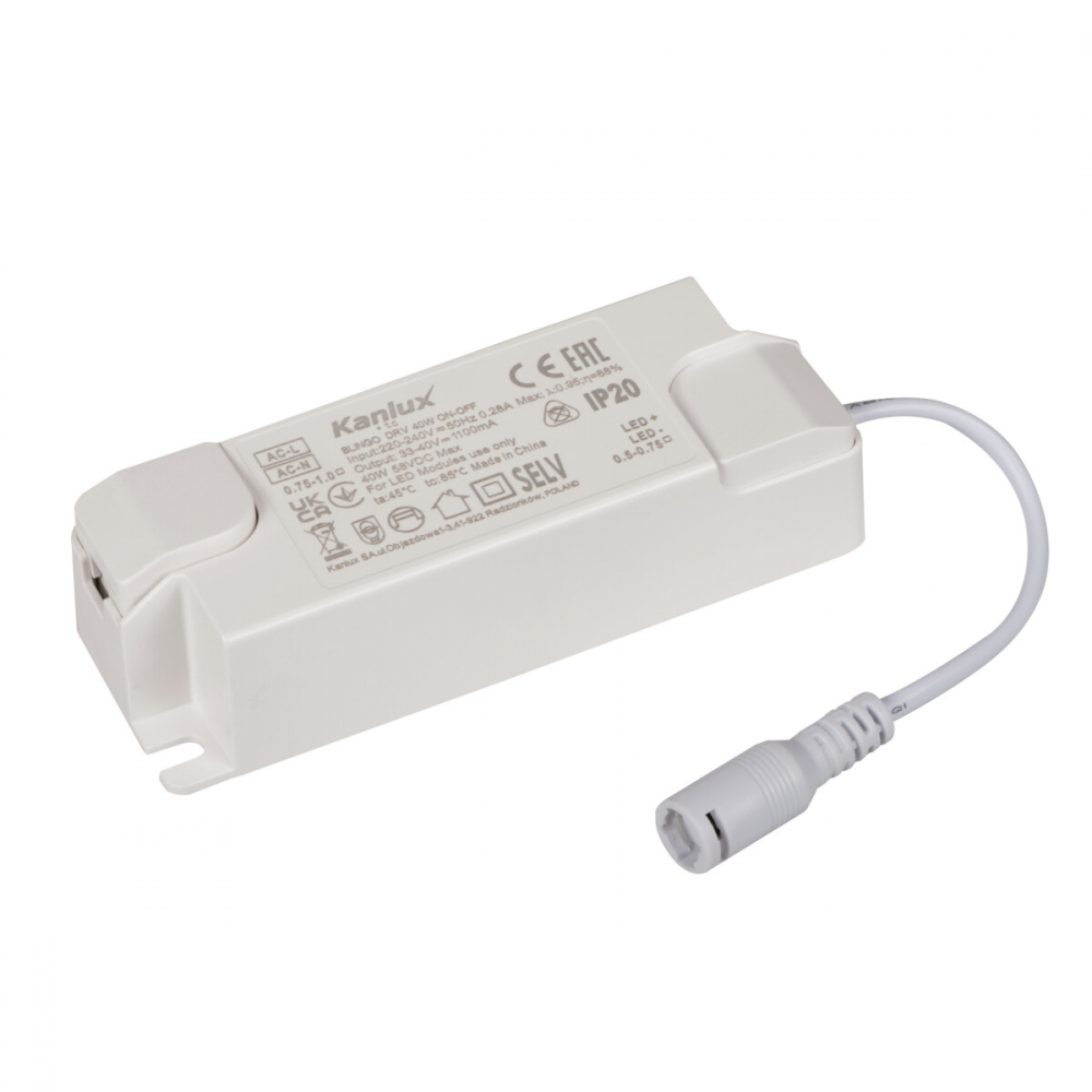 ZASILACZ LED 40W ON-OFF BLINGO DRV - 37270 - KANLUX