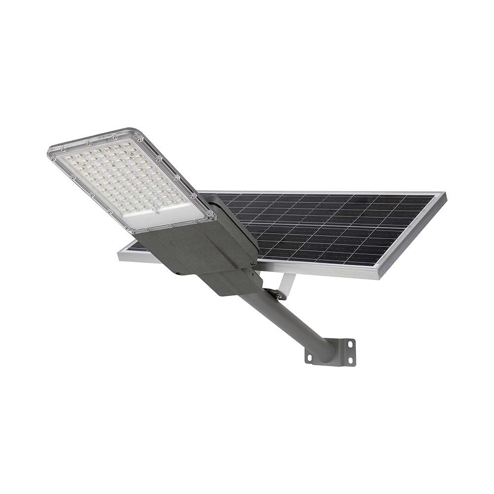 30W Lampa Uliczna LED Solarna / Bateria: 60AH LiFePO4 / Barwa: 4000K - 10226 - V-TAC