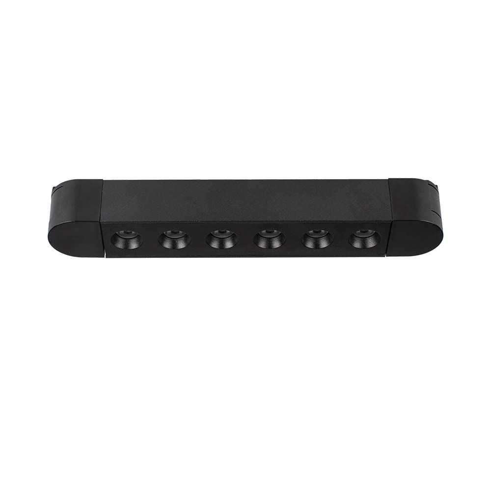 5W LED Lampa na Szynoprzewód SLIM MAGNETIC / Barwa: 6400K / Obudowa: Czarna - 10235 - V-TAC