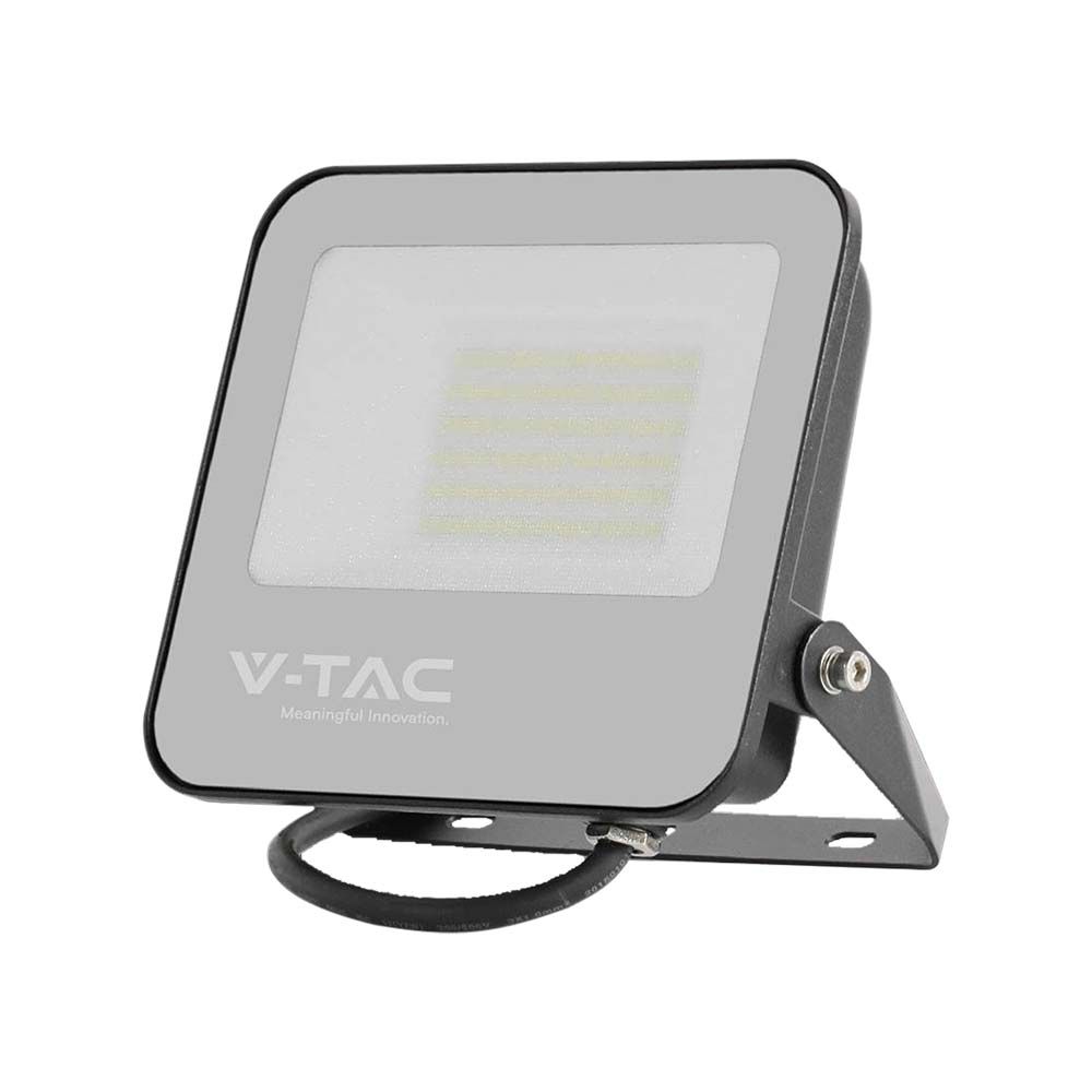 50W Naświetlacz LED SMD / Chip SAMSUNG / Barwa:4000K / Obudowa: Czarna / Skuteczność 160lm/W - 10354 - V-TAC