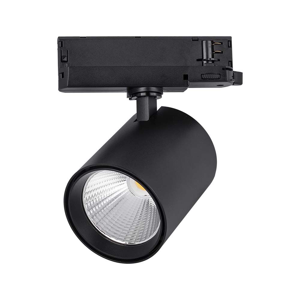 35W Lampa LED na szynoprzewód / Aluminiowa / Barwa: 4000K / Obudowa: Czarna - 10281 - V-TAC