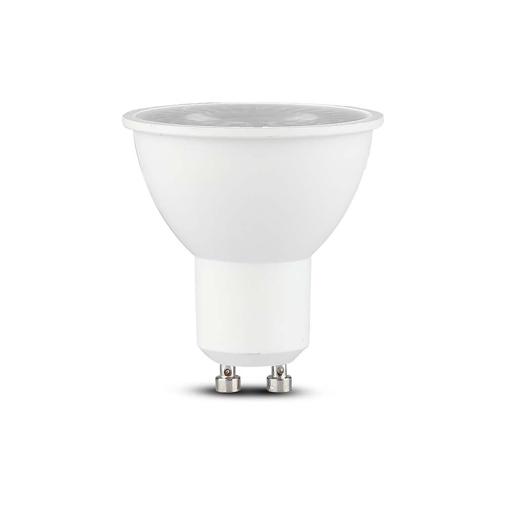 4.5W GU10 Żarówka LED / Chip SAMSUNG / Barwa:3000K / Trzonek:GU10 - 21108 - V-TAC