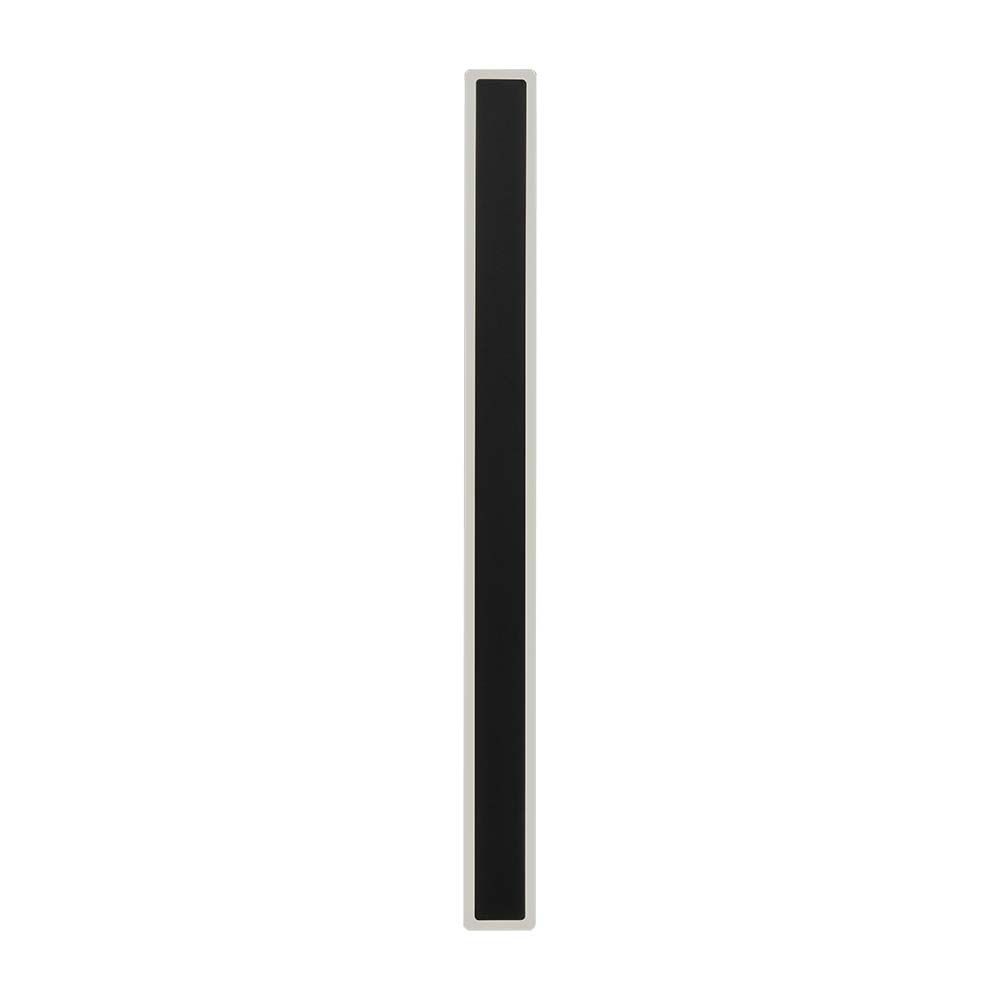 17W Lampa ścienna LED / Barwa: 4000K / Obudowa: Czarny / IP54 / Pionowa - 6831 - V-TAC