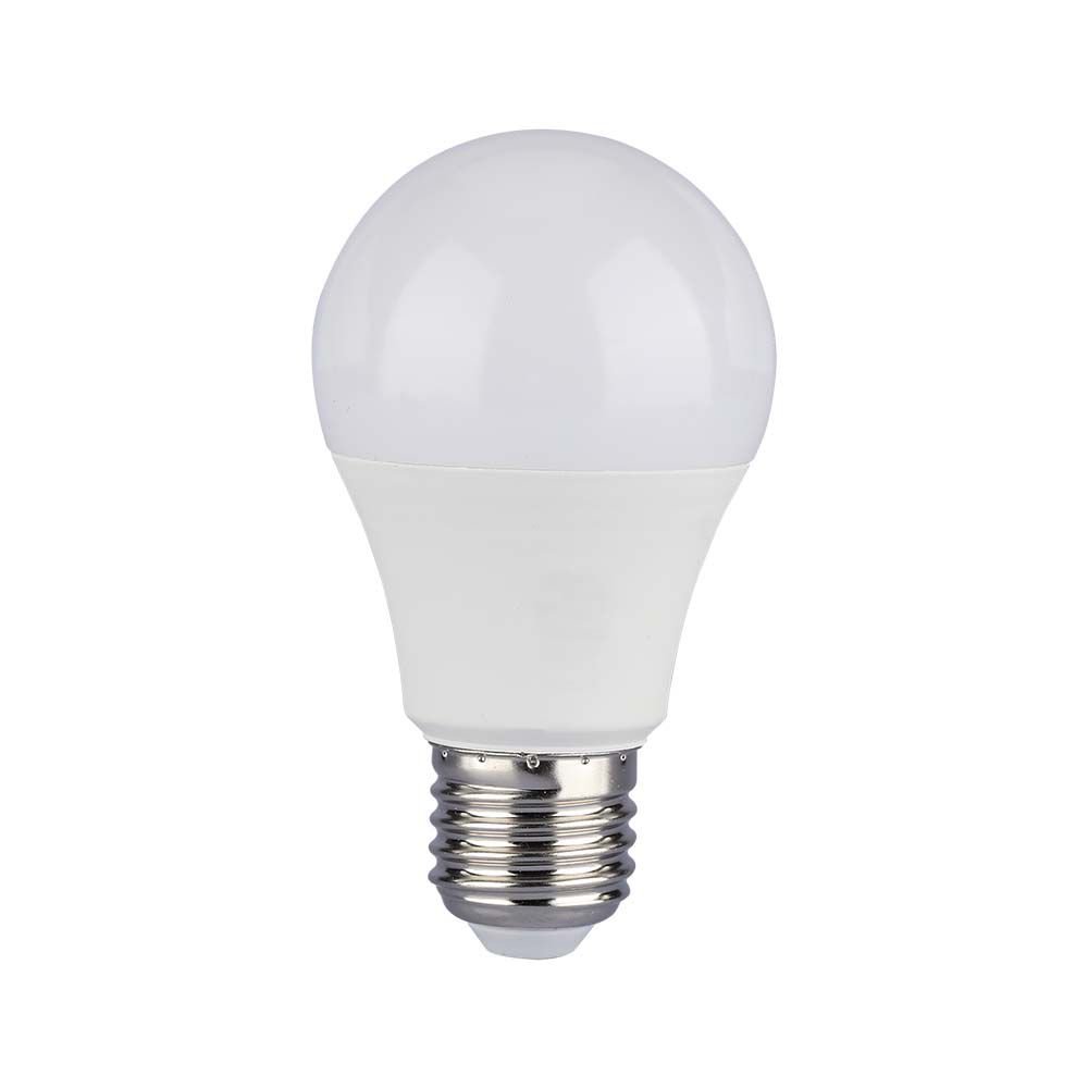 8.5W A60 Żarówka LED / Chip SAMSUNG / Barwa:3000K / Trzonek:E27 - 21228 - V-TAC