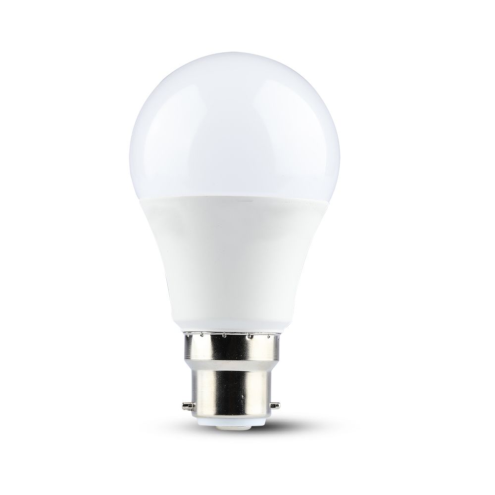 10.5W A60 Żarówka LED / Chip SAMSUNG / Barwa:6500K / Trzonek:B22 - 21853 - V-TAC