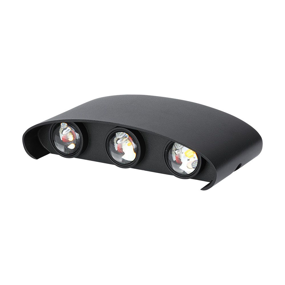 8W Lampa ścienna LED / Barwa:3000K / IP65 / Obudowa: Biała - 218617 - V-TAC