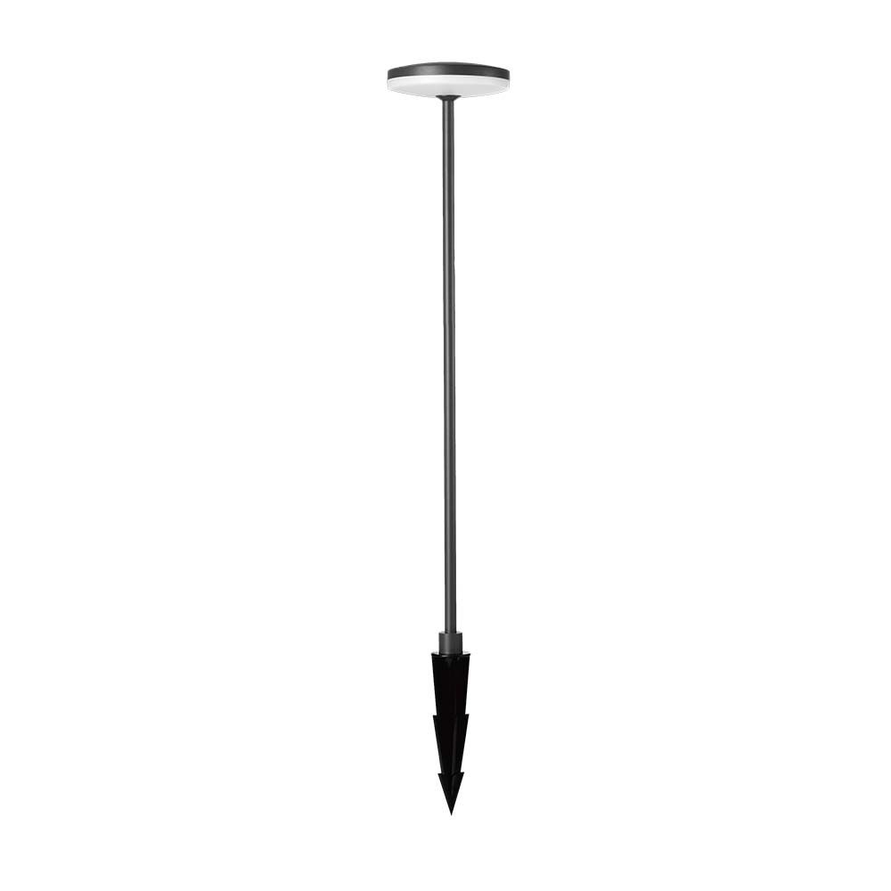 12W Słupek ogrodowy LED (D150*H800) / Barwa: 3000K / Obudowa: Antracyt - 23021 - V-TAC