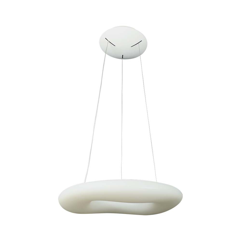 38W Lampa Wisząca / Okrągła / Ściemniana / Biały - 213959 - V-TAC