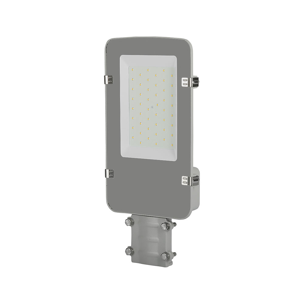 50W Lampa uliczna LED / Chip SAMSUNG / Barwa:4000K / Obudowa: Szara - 215271 - V-TAC