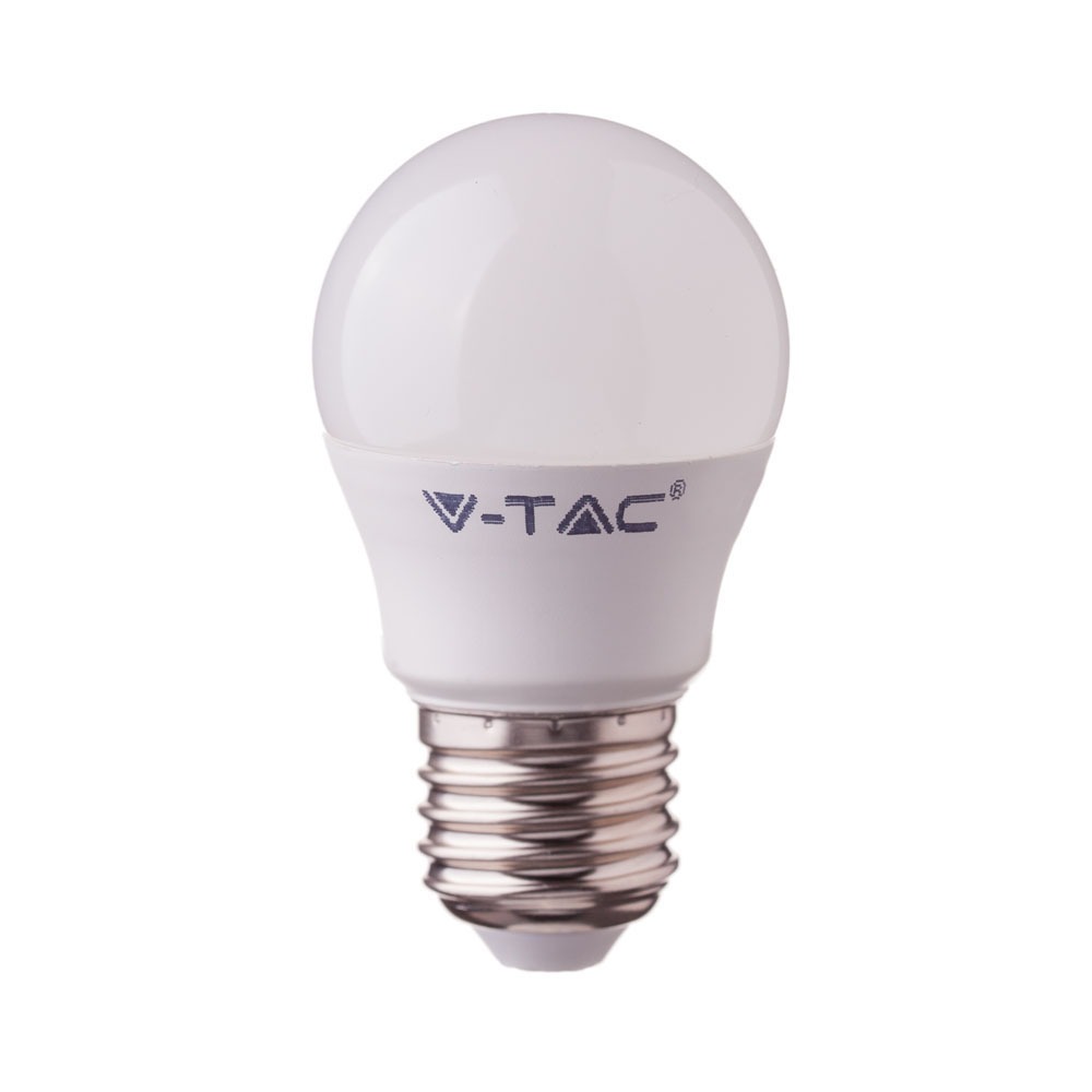 3W G45 Żarówka LED / Barwa:6400K / Trzonek:E27 - 7204 - V-TAC