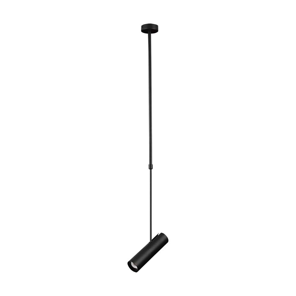 Lampa Wisząca / Trzonek:GU10 / Aluminium / Czarny - 7573 - V-TAC