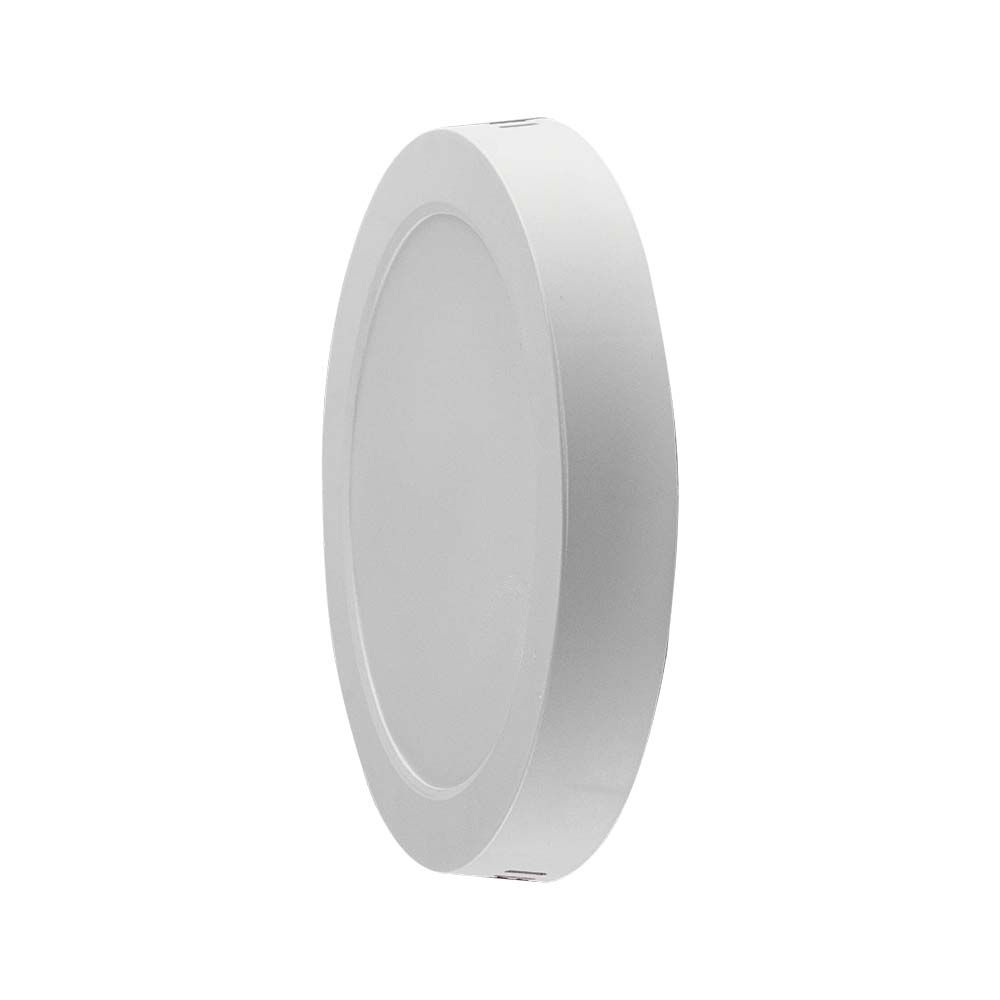 24W Panel LED Natynkowy / Barwa:4000K / Okrągła / Biały - 7880 - V-TAC