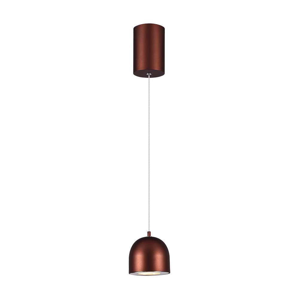Lampa Wisząca LED / Włącznik dotykowy / Barwa: 3000K / Obudowa: Brązowa - 7997 - V-TAC