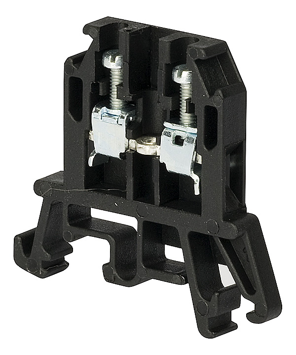 ZŁĄCZKA SZYNOWA GWINTOWA 2,5MM2 ZUG-G2,5 CZARNY - A11-0073 - POKÓJ
