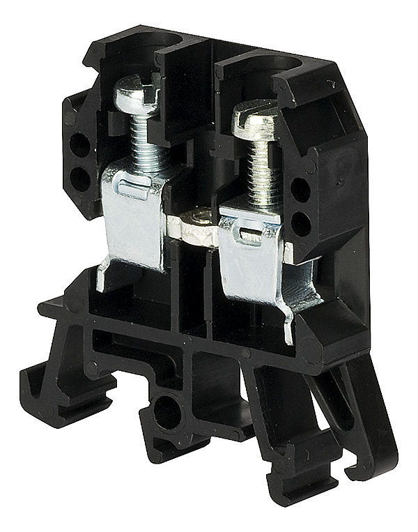 ZŁĄCZKA SZYNOWA GWINTOWA 10MM2 ZUG-G 10 CZARNY - A11-0203 - POKÓJ