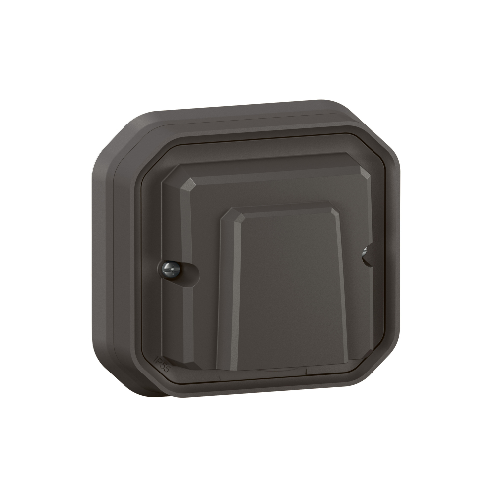 WYJŚCIE KABLOWE Z ZACISKIEM KOMPLET PODTYNKOWY 20A-230V~ ANTRACYT PLEXO - 069899L - LEGRAND
