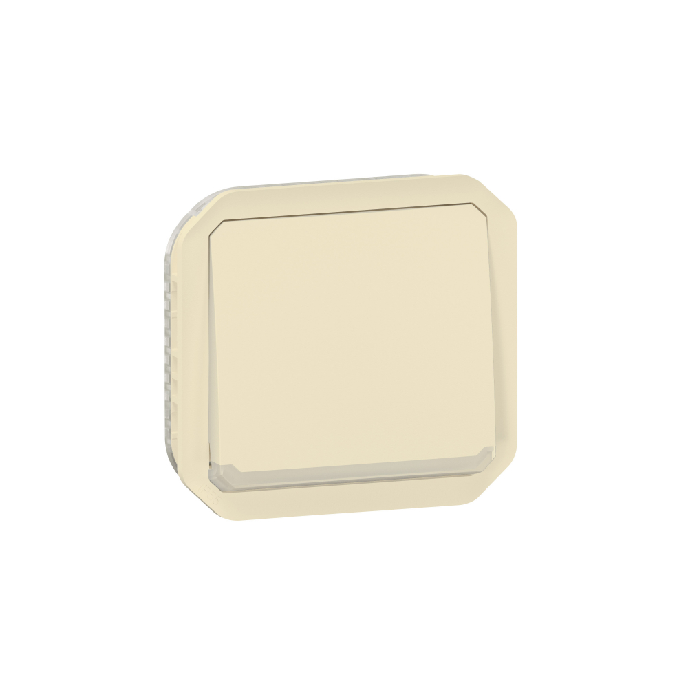 PRZYCISK PRZEŁĄCZNY NO/NC Z PODŚWIETL. MECHANIZM 10A- 250V~ PIASKOWY PLEXO - 069826L - LEGRAND