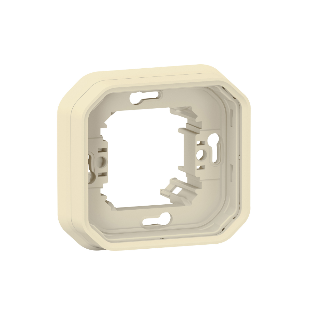 UCHWYT PODTYNKOWY POJEDYNCZY PIASKOWY PLEXO - 069890L - LEGRAND