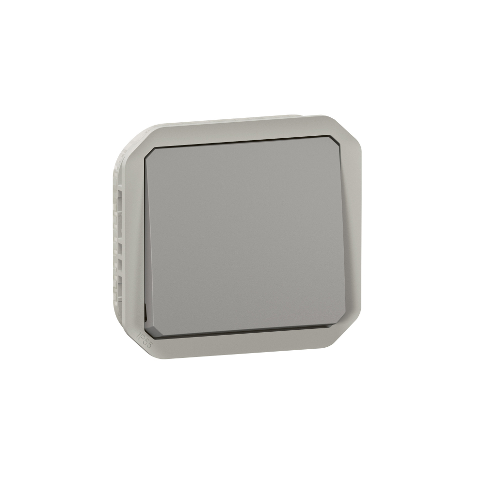 ŁĄCZNIK SCHODOWY MECHANIZM 10AX - 250 V~ SZARY PLEXO - 069511L - LEGRAND