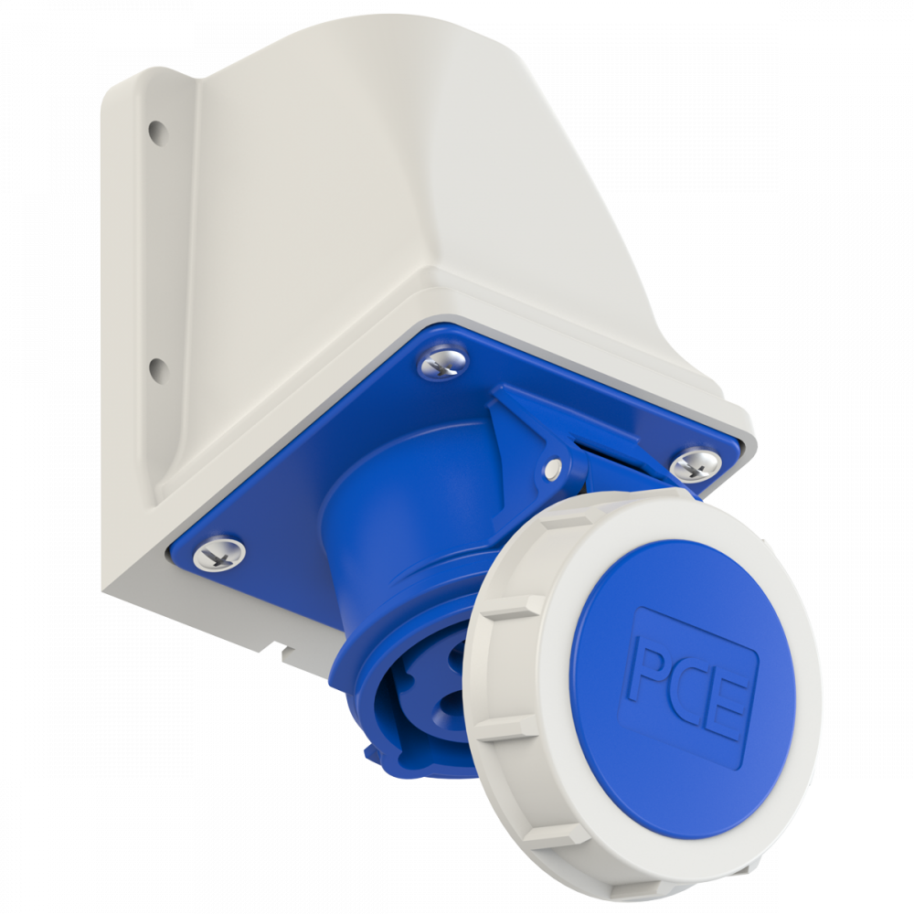 GNIAZDO STAŁE bez dławika 16A 230V 2P+Z - 1132-6 - PCE