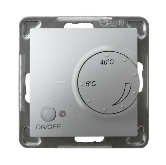 REGULATOR TEMPERATURY SREBRO IMPRESJA - RTP-1Y/m/18 - OSPEL