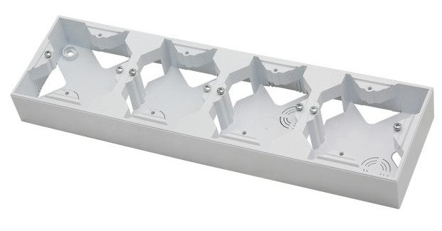 PUSZKA/ADAPTER POCZWÓRNA BIAŁA IMPRESJA - PNP-4Y/00 - OSPEL
