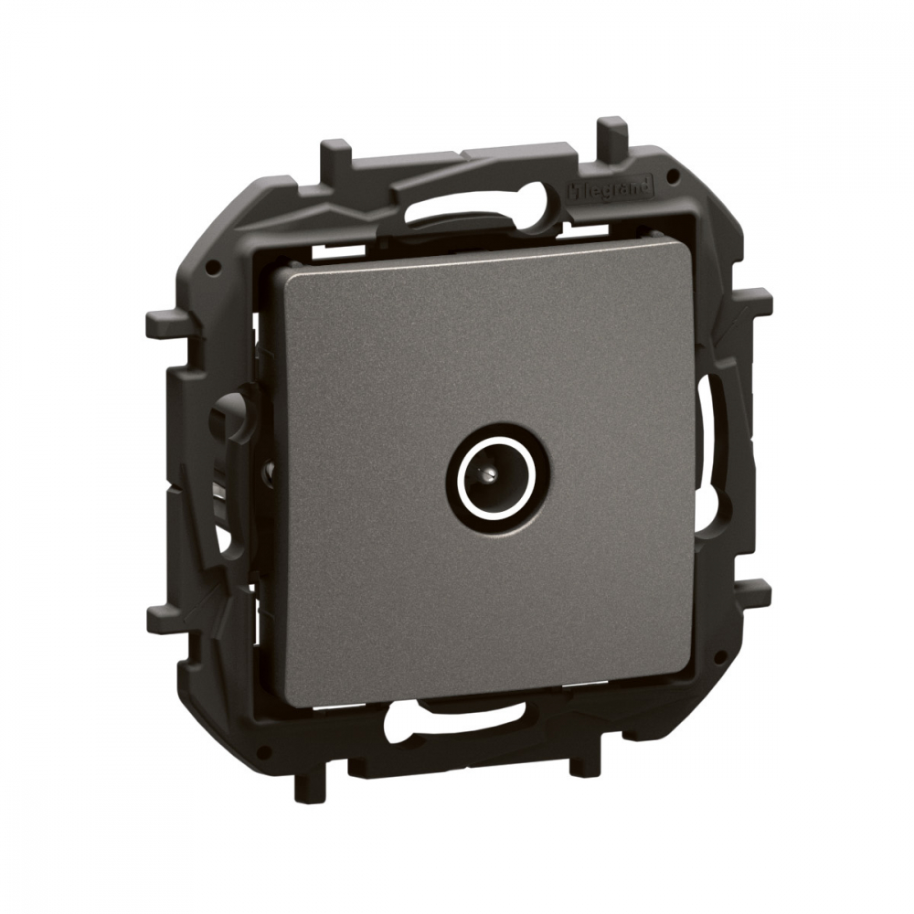 NOWE NILOE - GNIAZDO TV KOŃCOWE TYPU GWIAZDA 1,5 DB STALOWE - NP4103MG - LEGRAND