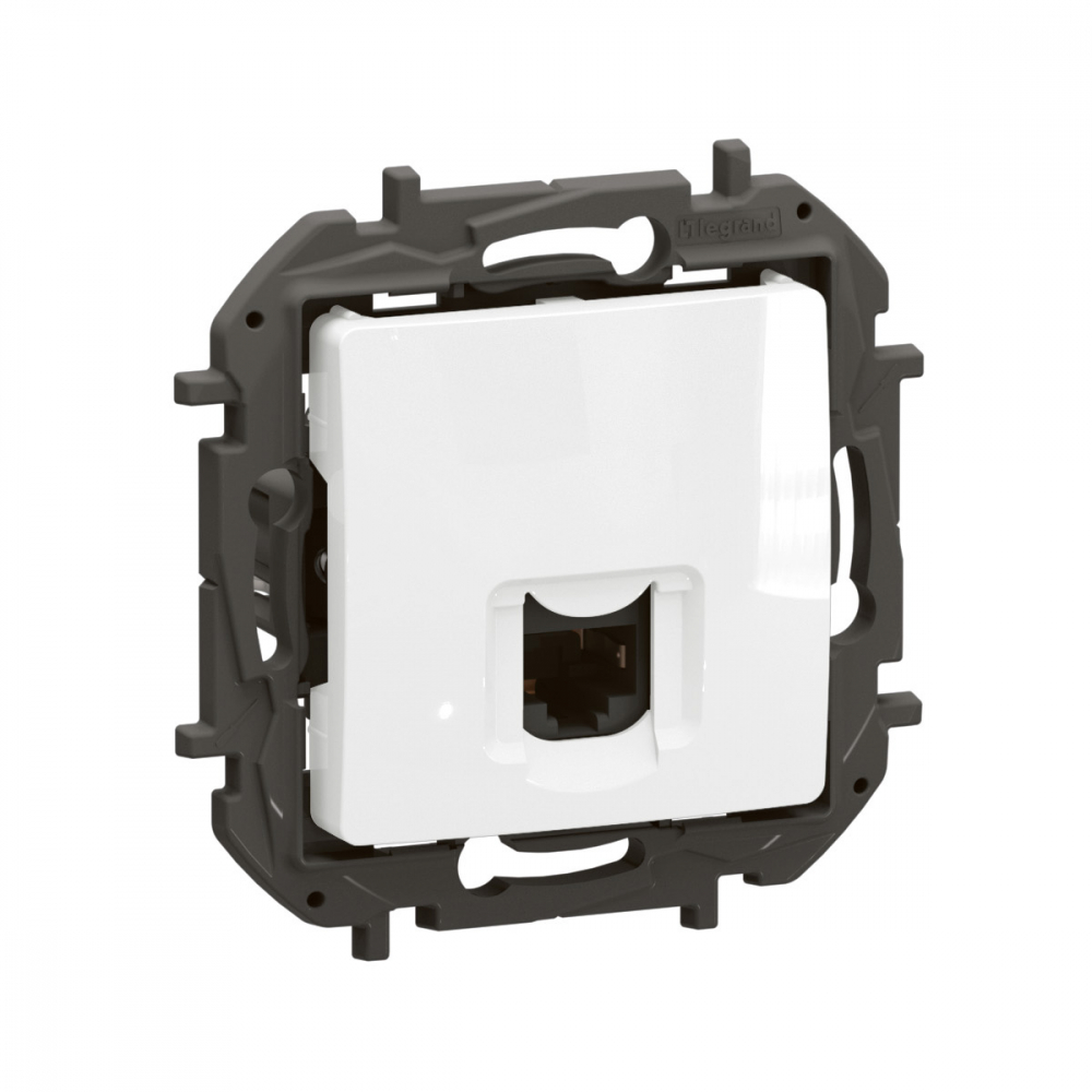 NOWE NILOE - GNIAZDO RJ45 KAT. 6A UTP BIAŁE - NP4306WH - LEGRAND