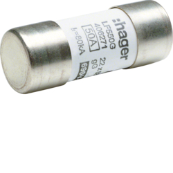WKŁADKA BEZPIECZNIKOWA 22X58MM 50A GG ZWŁOCZNA - LF550G - HAGER