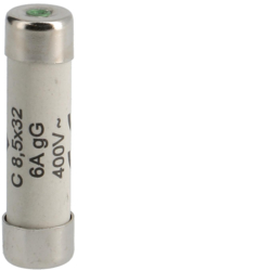 WKŁADKA BEZPIECZNIKOWA 6A 8.5X32MM CHARAKTERYSTYKA GG ZWŁOCZNA - L8532C06 - HAGER