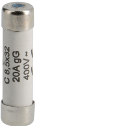 WKŁADKA BEZPIECZNIKOWA 20A 8.5X32MM CHARAKTERYSTYKA GG ZWŁOCZNA - L8532C20 - HAGER