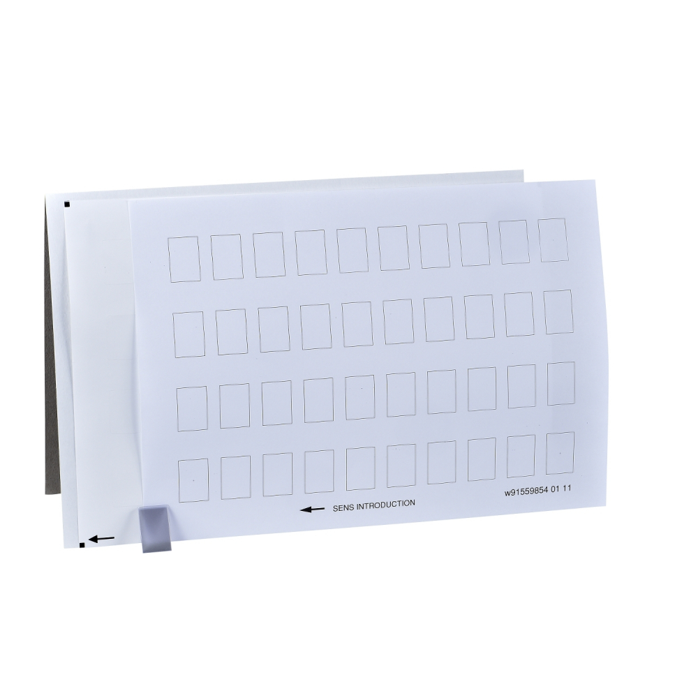 ARKUSZ 40 ETYKIET 18X27MM. - ZBY5100 - SCHNEIDER ELECTRIC