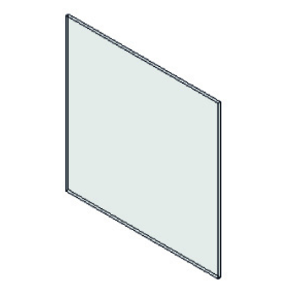 SZYBKA DO OBUDOWY PRZECIW POŻAROWEJ 65X65MM - PPOŻ-5701\P01 - SPAMEL