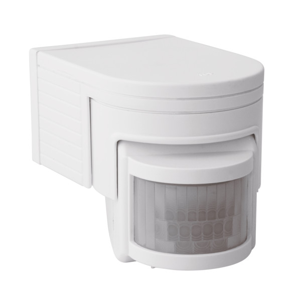 CZUJNIK RUCHU PIR 1200W 160° MAX.12M IP44 BIAŁY SLICK JQ-L-W - 8390 - KANLUX