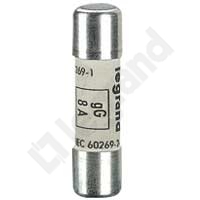 WKŁADKA BEZPIECZNIKOWA CYLINDRYCZNA 8A 10,3 X 38 CHARAKTERYSTYKA GL HPC - 013308 - LEGRAND