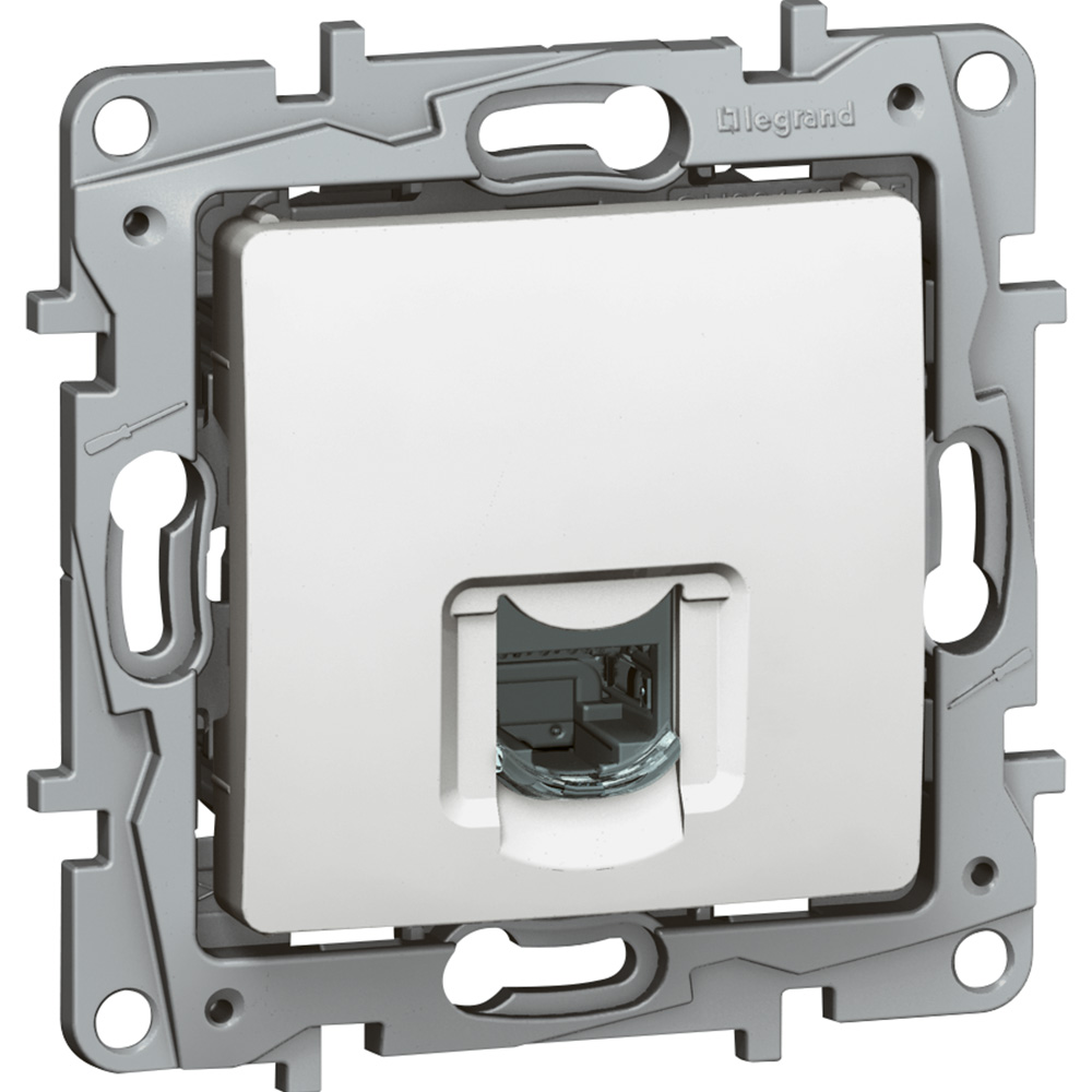 GNIAZDO 1XRJ45 KAT. 6 STP BIAŁE NILOE - 664775 - LEGRAND