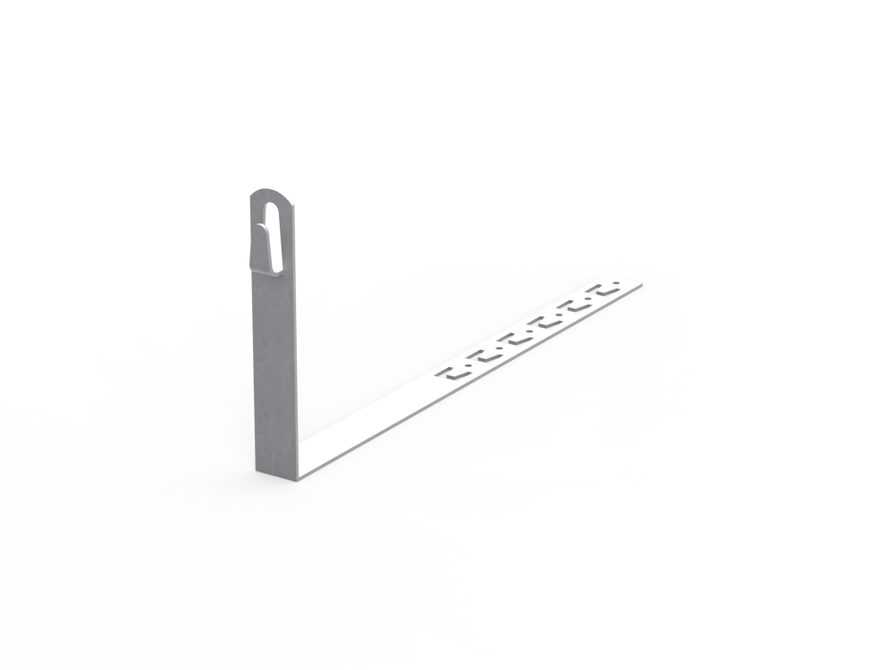 UCHWYT POD DACHÓWKĘ DŁUGOŚĆ 330 MM Z ZACZEPAMI - 91002402 - ELKO-BIS