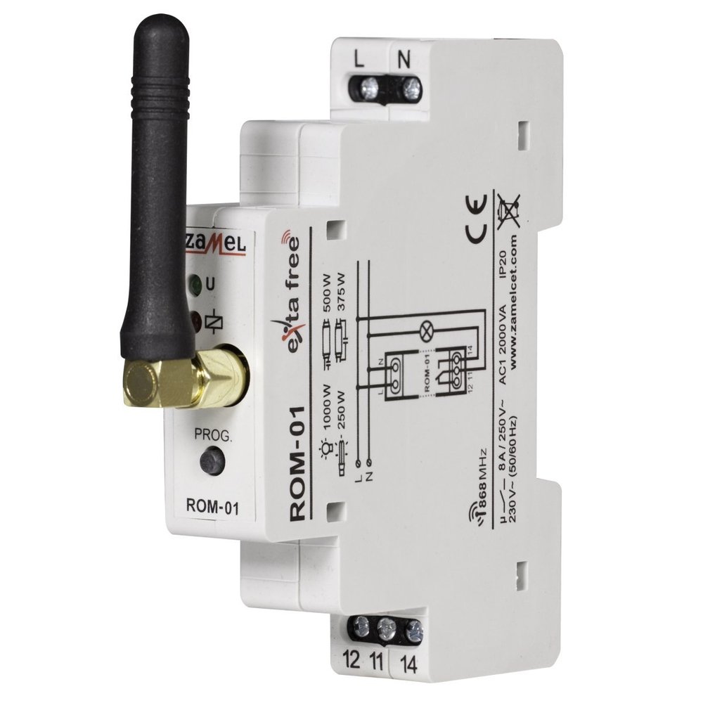 RADIOWY ODBIORNIK MODUŁOWY 1-KANAŁOWY EXF10000041. - EXF10000041 - ZAMEL