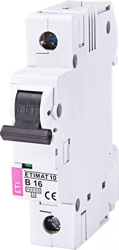WYŁĄCZNIK NADPRĄDOWY ETIMAT 10 1P B16 - 002121716 - ETI