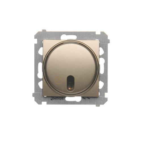 Łącznik z opóźnieniem wyłaczenia (moduł) 20-500 W; złoty mat - DWC10T.01/44 - KONTAKT SIMON