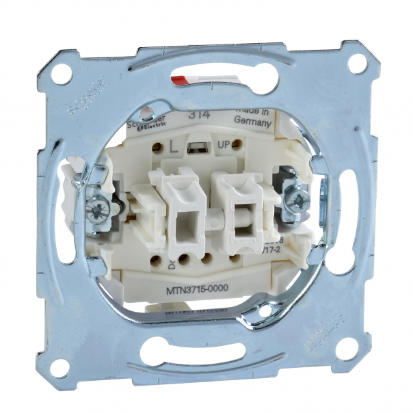 MECHANIZM ŁĄCZNIKA ŻALUZJOWEGO ZACISK BEZŚRUBOWY 250VAC 10A MERTEN - MTN3715-0000 - SCHNEIDER ELECTRIC