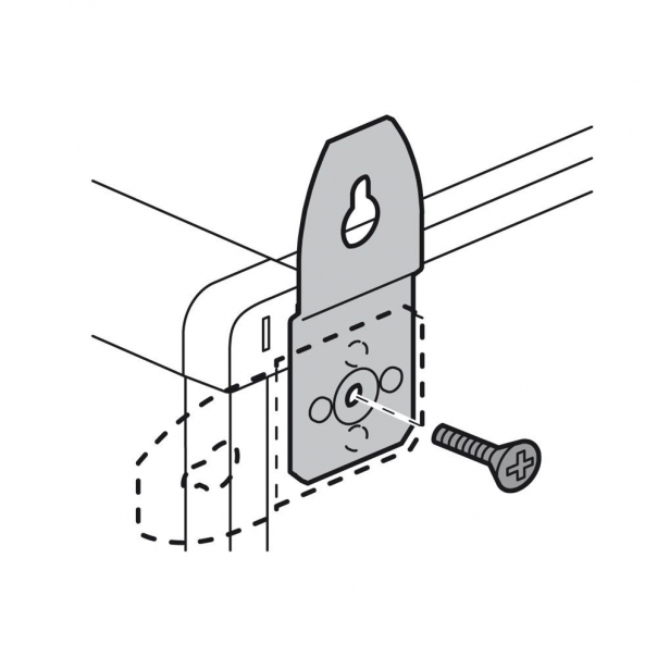 UCHWYTY METALOWE DO MOCOWANIA NA ŚCIANIE - 020100 - LEGRAND