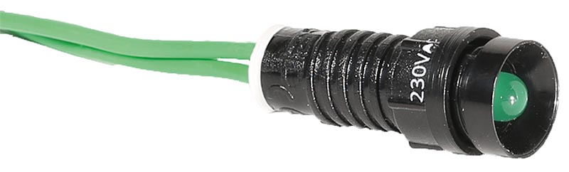 LAMPKA SYGNALIZACYJNA LED D=5MM ZIELONA 230V AC LS LED 5 G 230AC - 004770804 - ETI
