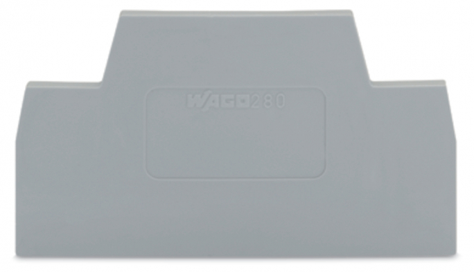 ŚCIANKA KOŃCOWA SZARA. - 280-340 - WAGO