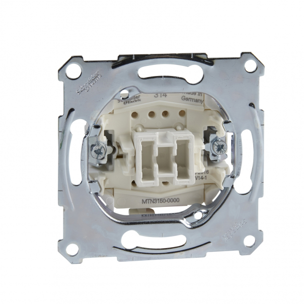 MECHANIZM PRZYCISKU ZACISK BEZŚRUBOWY 250VAC 10A MERTEN - MTN3150-0000 - SCHNEIDER ELECTRIC