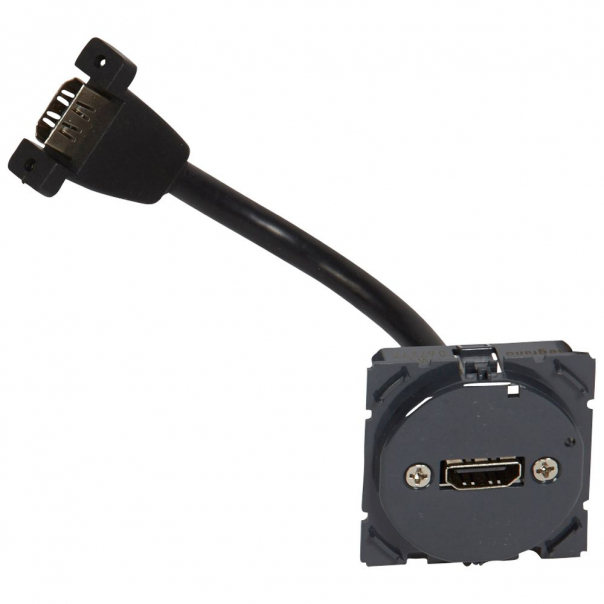 GNIAZDO HDMI TYPU A Z PRZEWODEM CELIANE - 067377 - LEGRAND