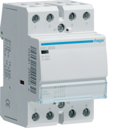 STYCZNIK CICHY 4NO 63A 230V AC. - ESC463S - HAGER