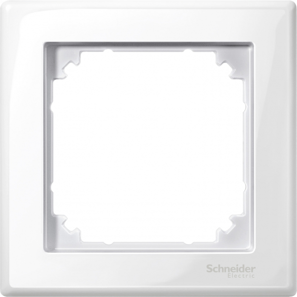 RAMKA POJEDYNCZA BIAŁY POLARNY M-SMART MERTEN - MTN478119 - SCHNEIDER ELECTRIC