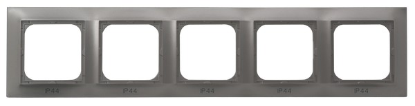 RAMKA PIĘCIOKROTNA DO ŁĄCZNIKÓW IP-44 TYTAN IMPRESJA  - RH-5Y/23 - OSPEL
